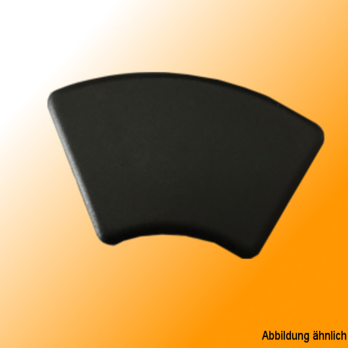 40/80-60° I-Typ Nut 8 Abdeckungen aus schwarzem Kunststoff zur Abdeckung der Vorderseite der Profile