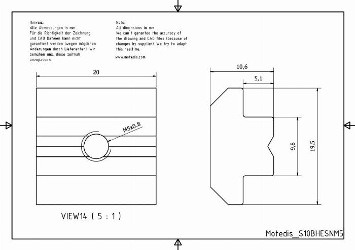Slotted blocks slot 10